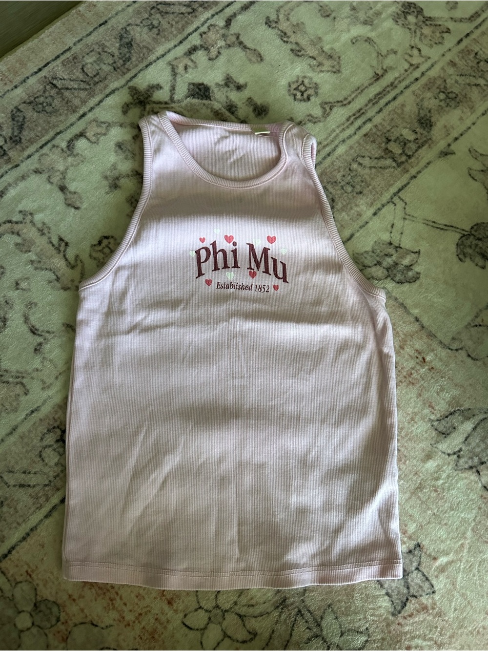 Phi Mu Pink Tank